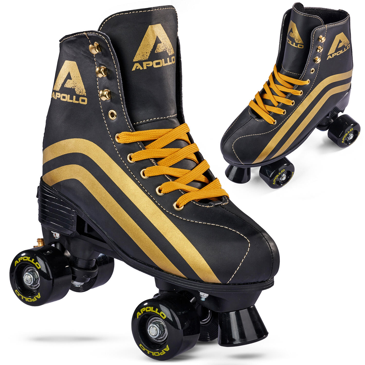 APOLLO Disco Rolschaatsen, Kind, Tiener en Volwassene, Verstelbaar van 31 tot 42