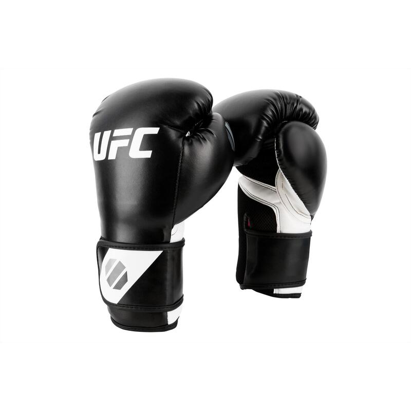 Gants de boxe UFC Training (Kick) Noir/Blanc - 8 oz