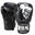 Super Pro Gant de boxe « Warrior », 12 oz, Noir-blanc