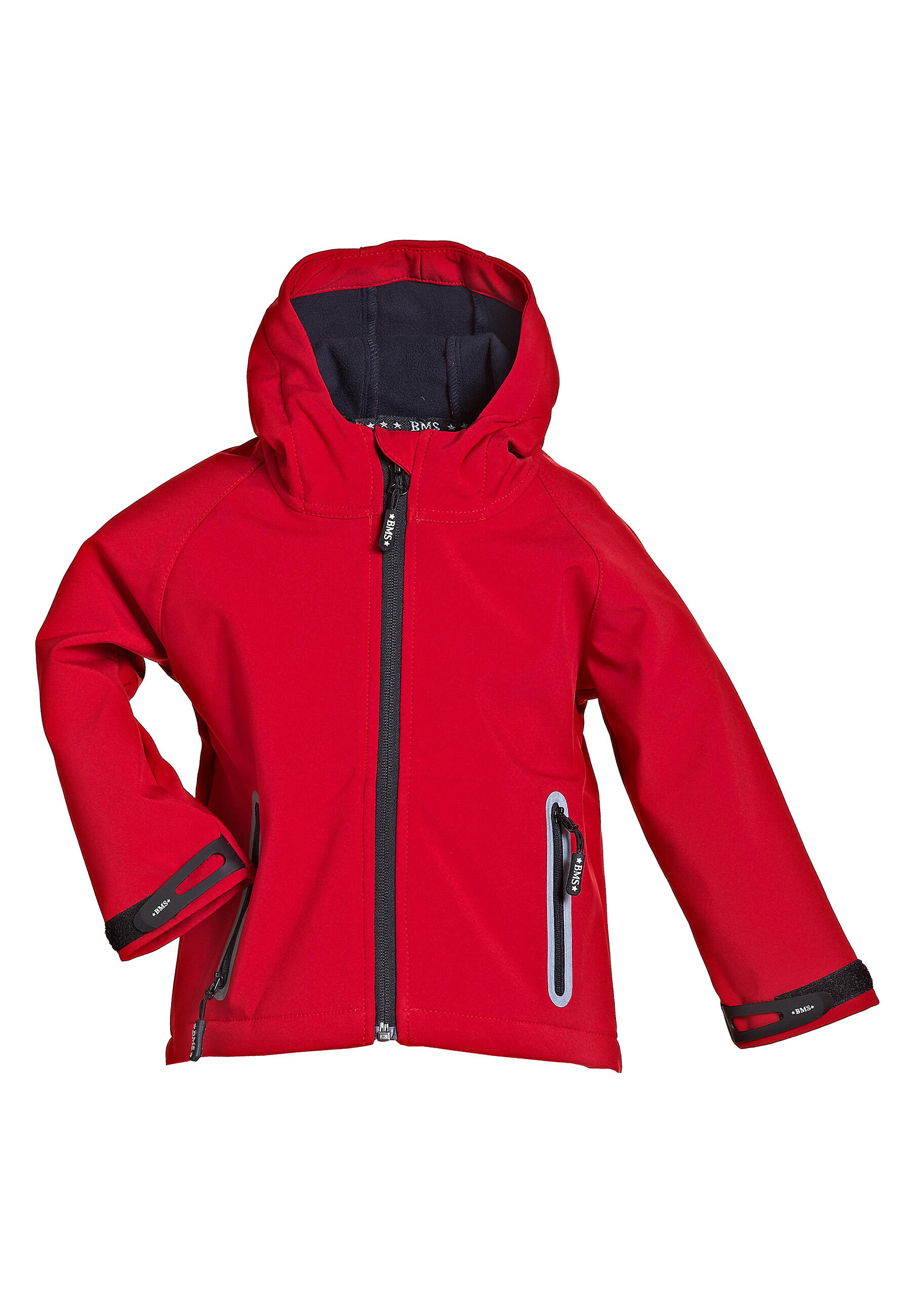 BMS BMS SoftShell Jacke mit Kapuze - atmungsaktiv Kinder
