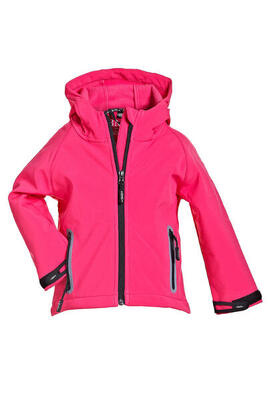 BMS SoftShell Jacke mit Kapuze Kinder