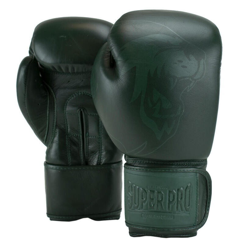 Gants de boxe en cuir - Legend SE - Vert