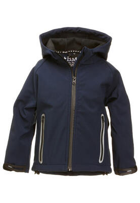 BMS SoftShell Jacke mit Kapuze Kinder