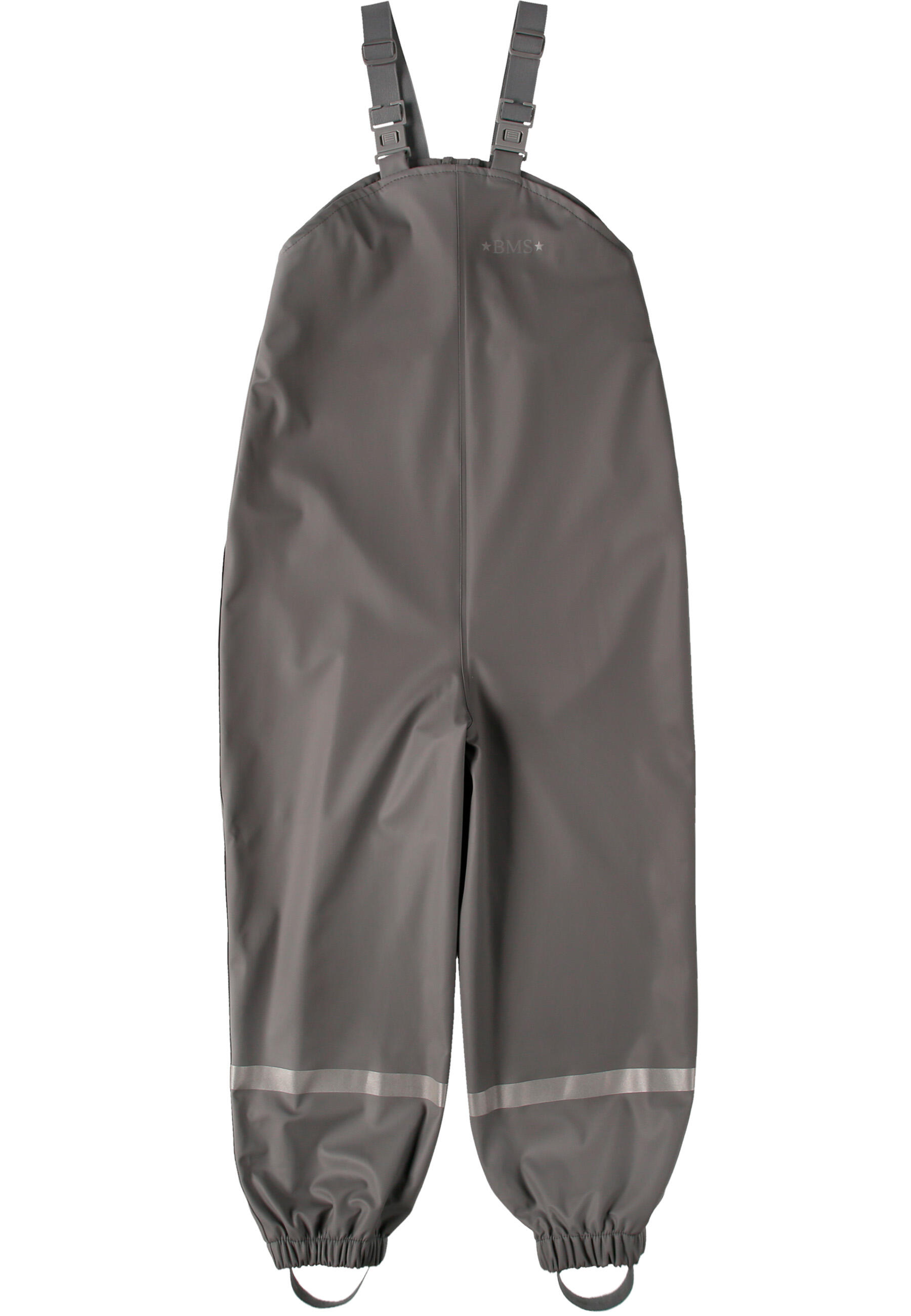BMS Matschhose - Regenlatzhose - Buddelhose Unisex grau BMS