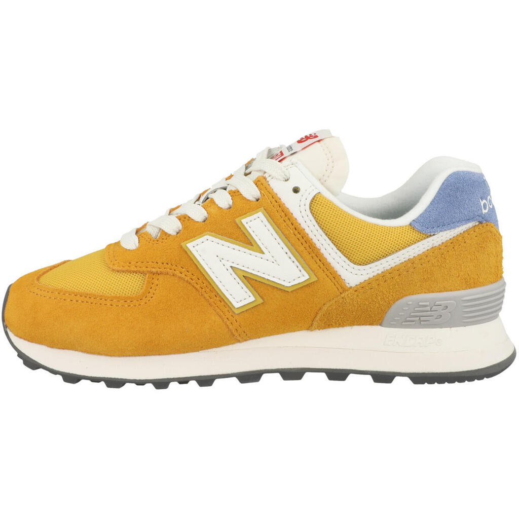 New Balance Women's ML574 Mustard Yellow Trainers