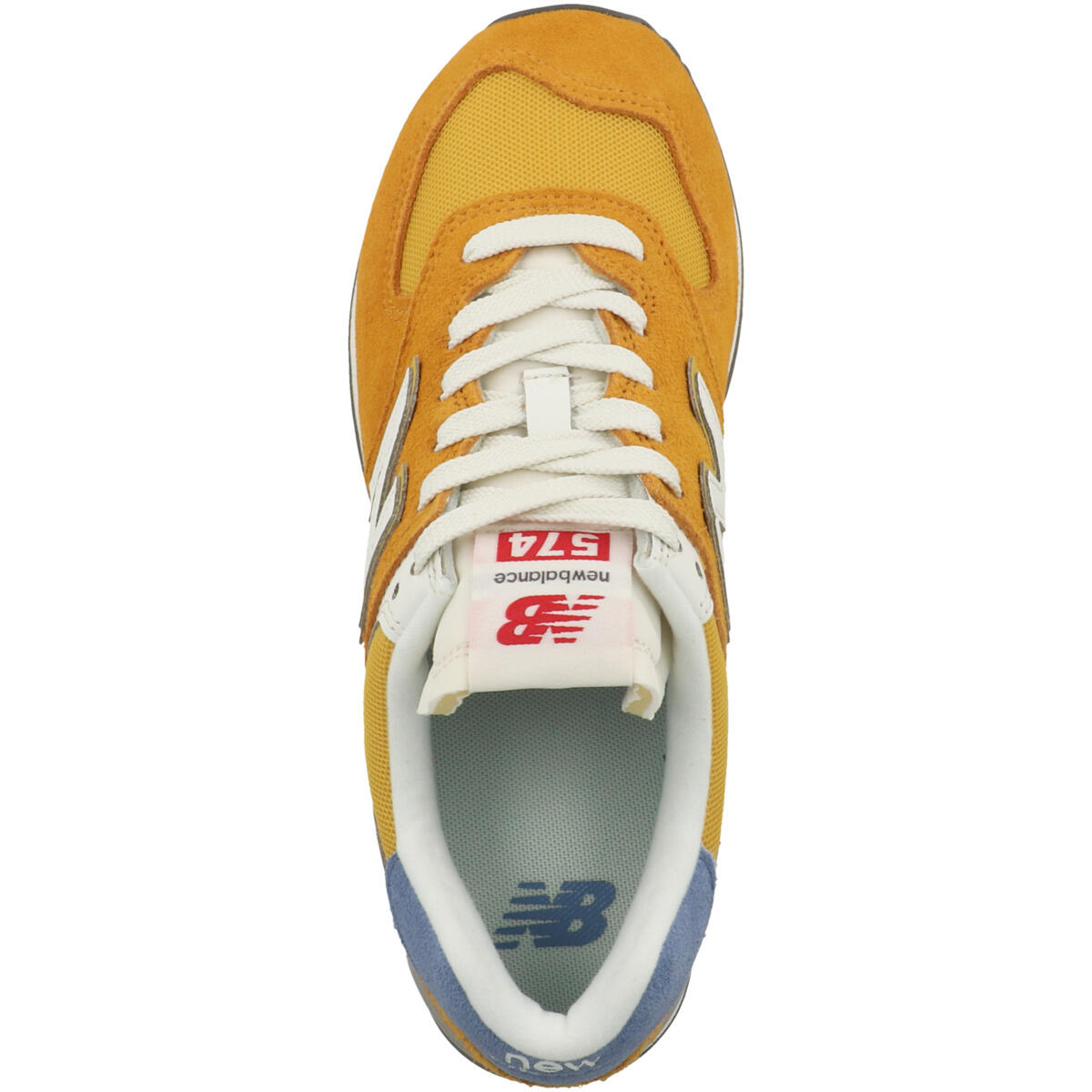 New Balance ML574 Gialle Senape Donna - Sneakers Casual 2/7