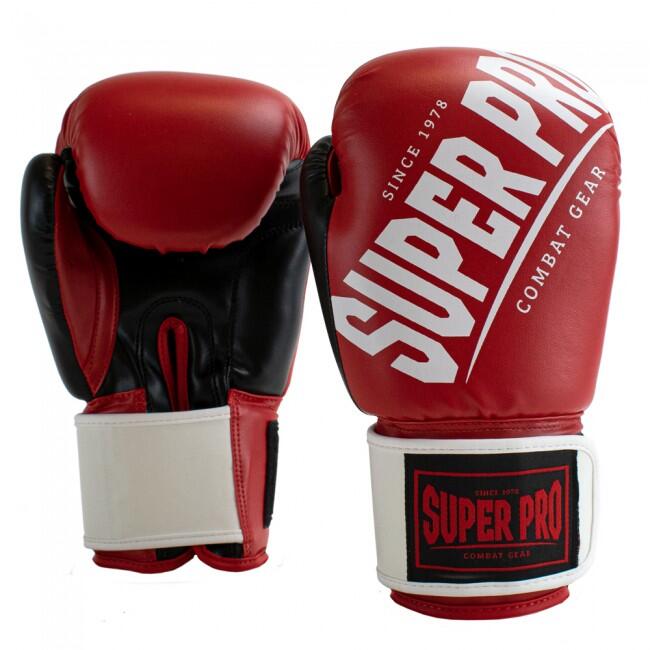 Guantes de boxeo - Rebel - Rojo/Negro/Blanco