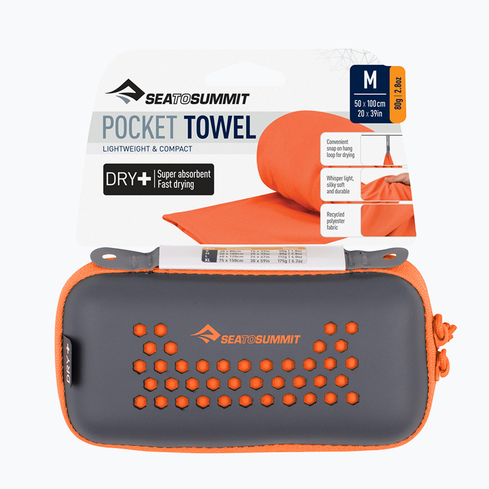 Pocket Towel rot small - Farbe picante 6/7