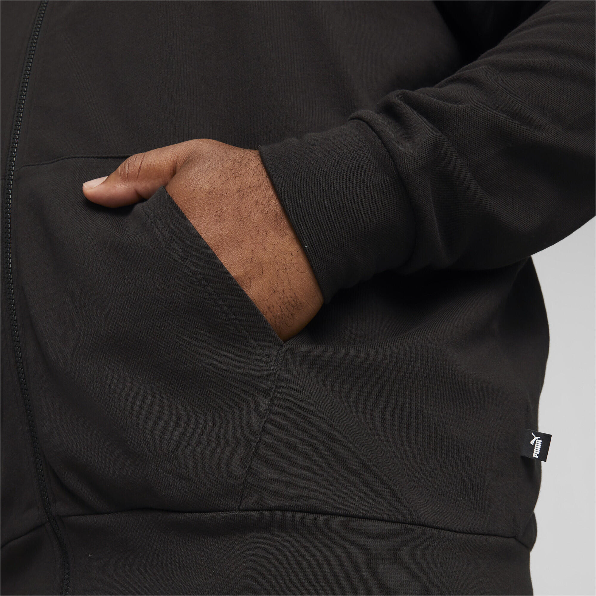 Hoodie zippé Better Essentials Homme PUMA Black 7/7