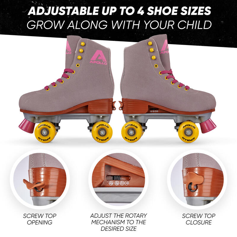 Disco Patins à roulettes Adolescents et Adultes à 4 Roues, du 31 au 42