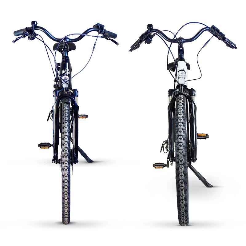Urbanbiker Sidney | City E-Bike | 100KM Reichweite | Weiß | 28"