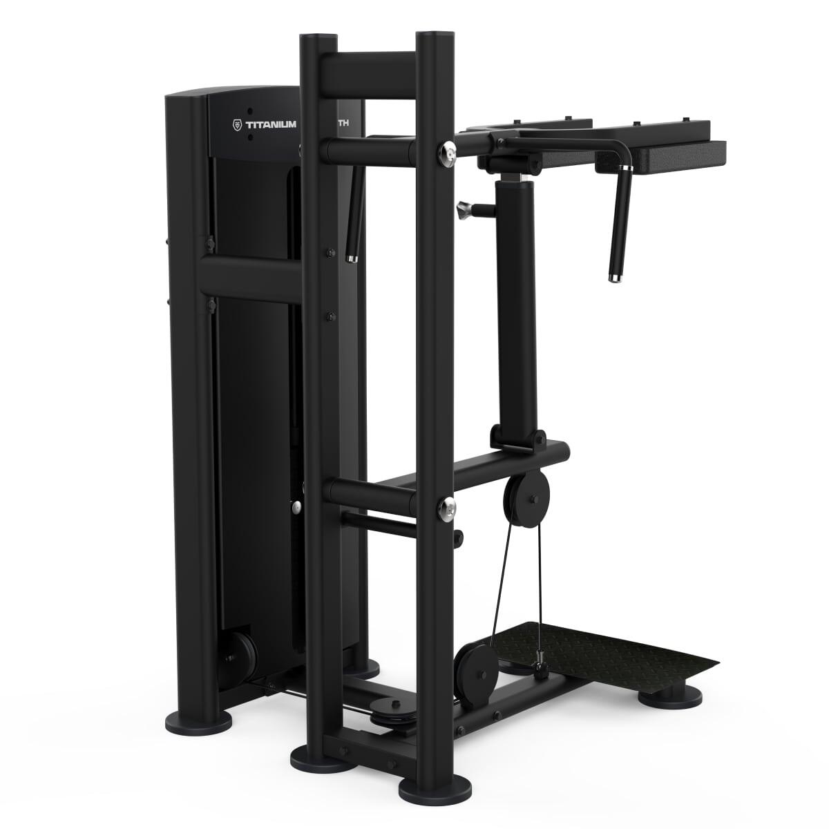 Selectorizada Gemelo de Pie Titanium Strength 3/5
