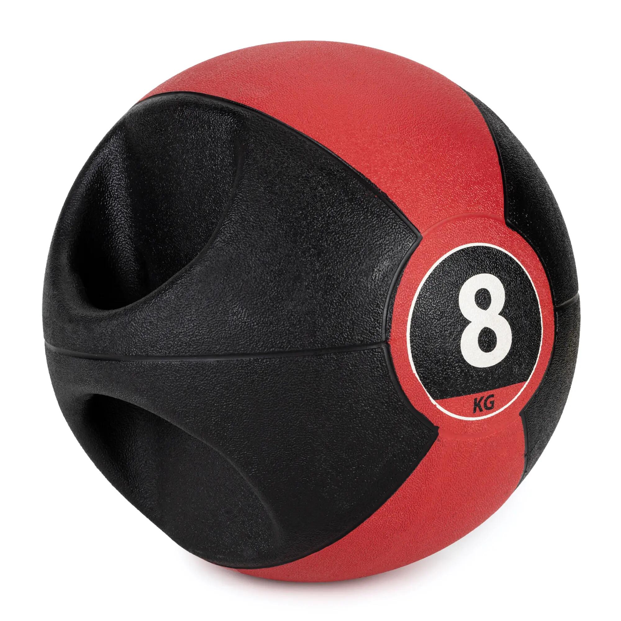 Medicínský míč Pure2Improve handles 8Kg 5/5