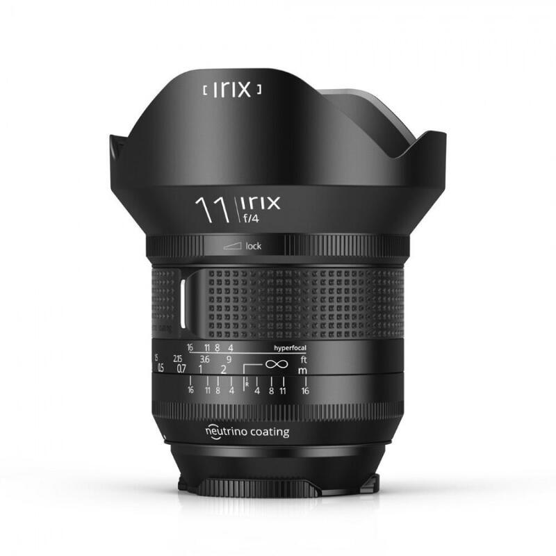 Cameralens Irix F4.0 Firefly EF 11 mm/607 g