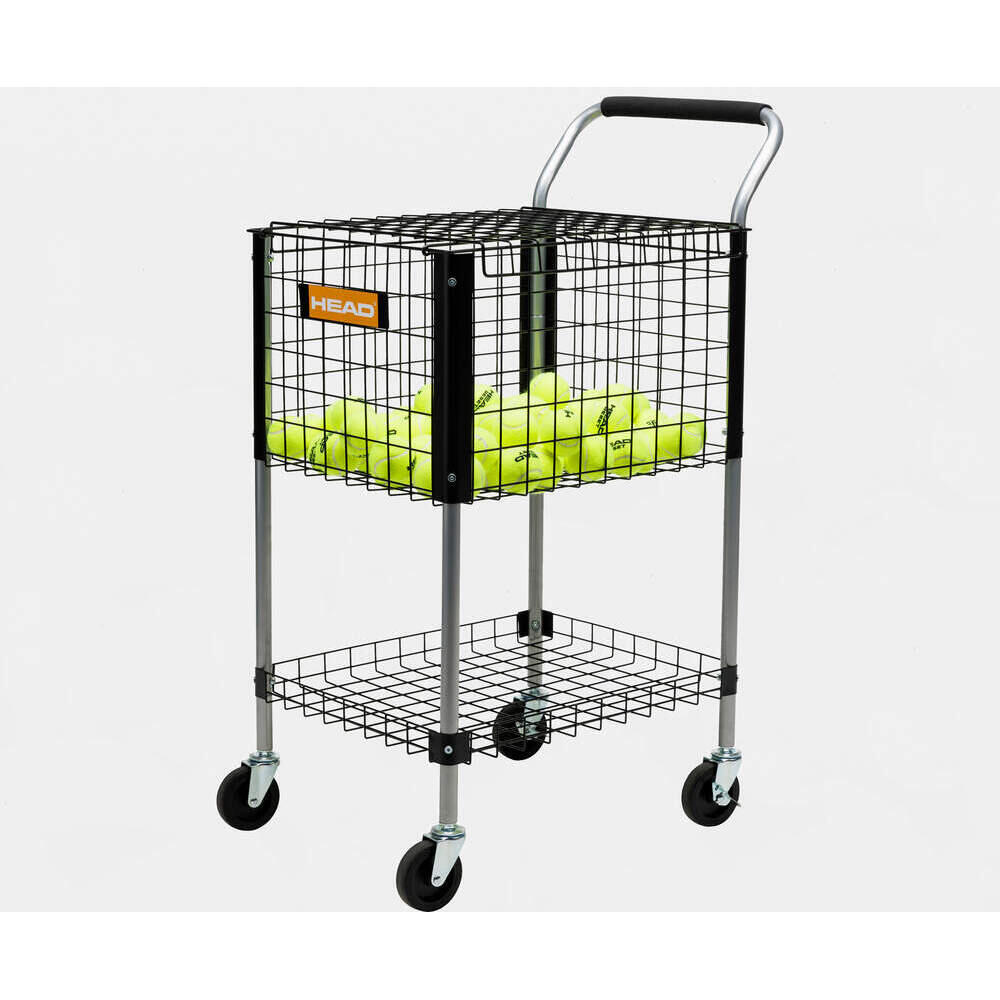 Basket of tennis balls Head