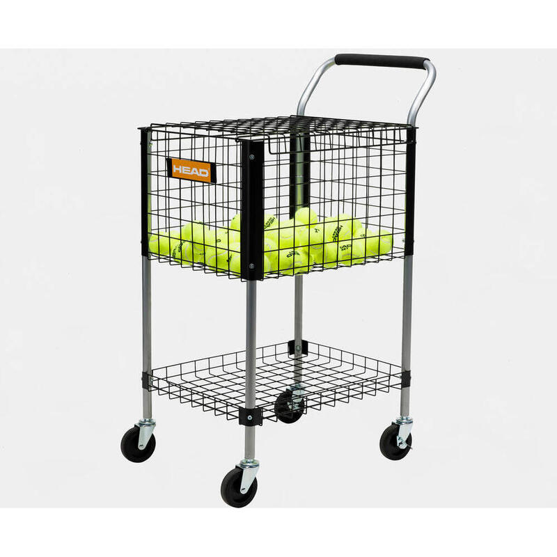 Mand met tennisballen Head