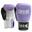 Gants de boxe en cuir - Enforcer - Lilas/Noir/Blanc