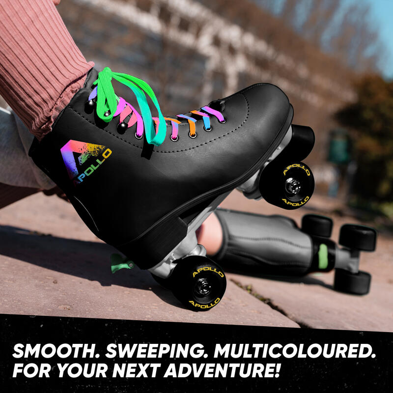 Patines de 4 Ruedas Clásicos para Niños, Adolescentes y Adultos, talla 31 a 42