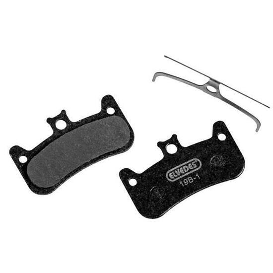Coppia di pastiglie freni bicicletta in metallo/carbonio Elvedes FORMULA CURA 4