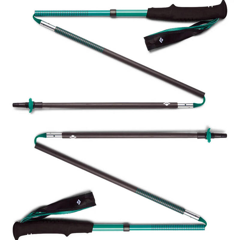 Bastoncini da trekking da donna Black Diamond Distance FLZ Poles (x2)