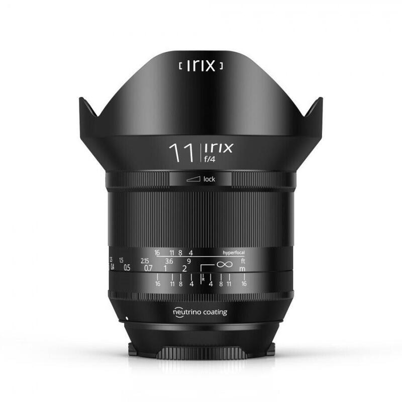 Cameralens Irix F4.0 Blackstone EF 11 mm/637 g