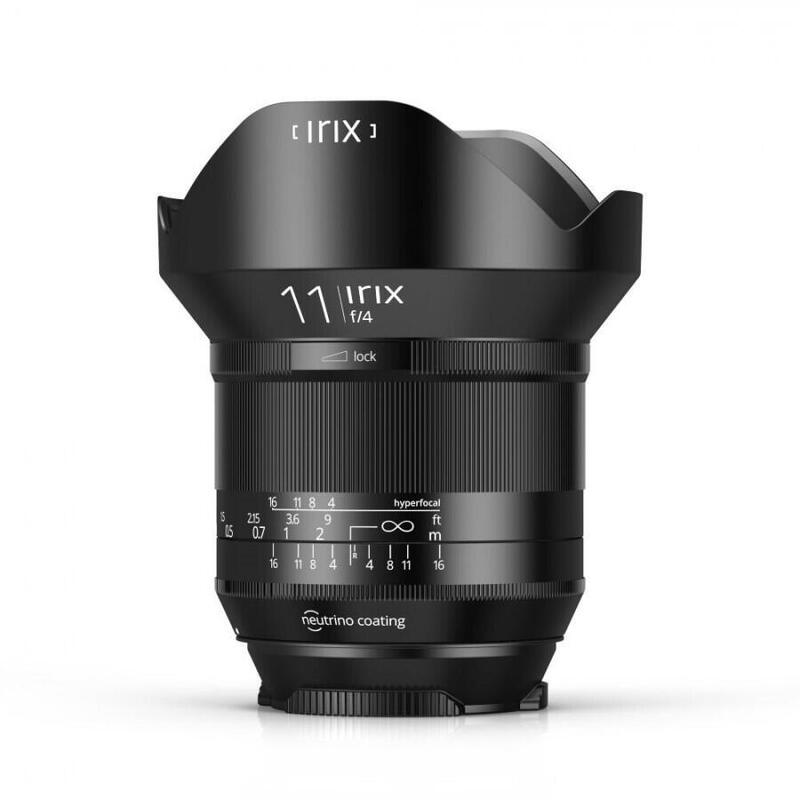 Cameralens Irix F4.0 Blackstone EF 11 mm/637 g