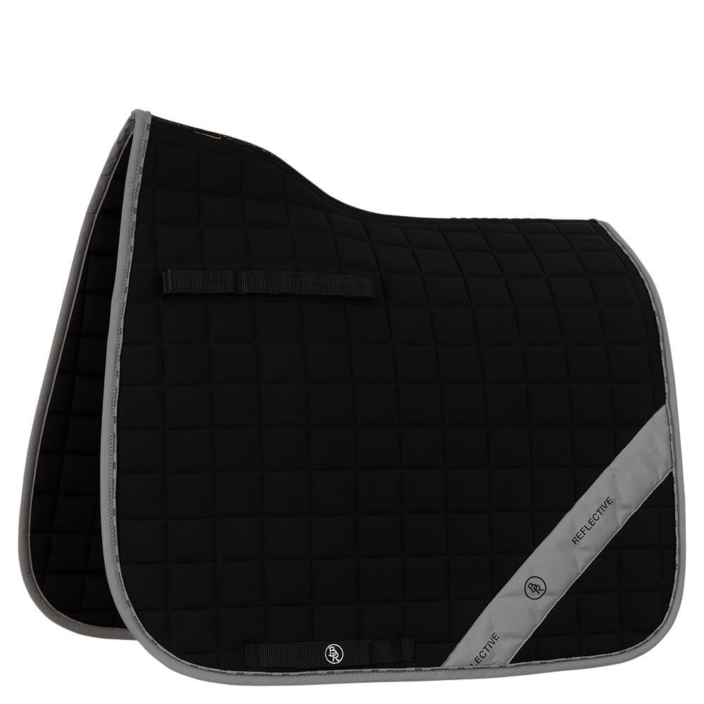 Br - Tapis De Dressage Pour Cheval Réflective Br Equitation Dazzling - Tapis De Selle - Noir - Cob - Decathlon