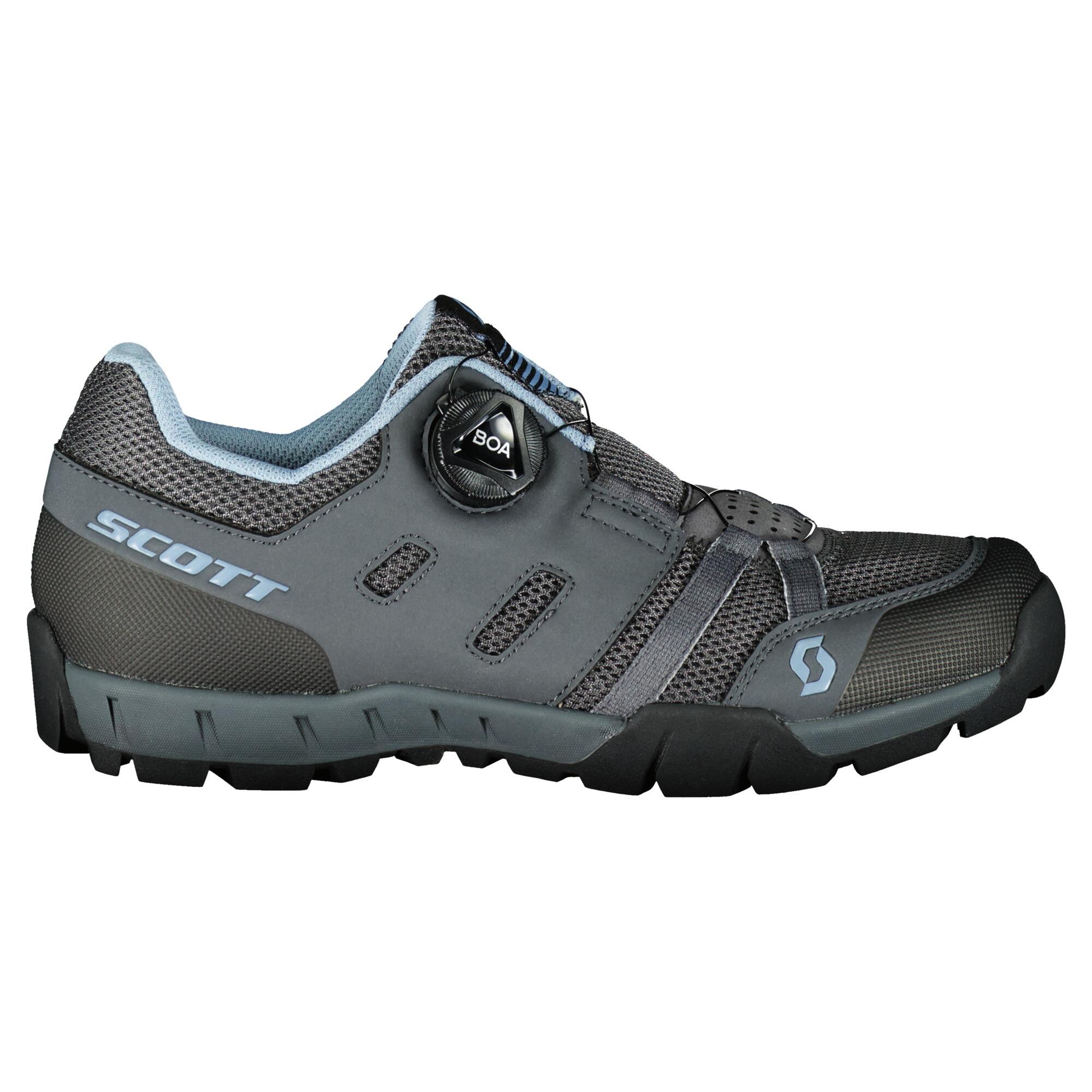 Scott - Scott Chaussures De Vtt - Femmes - Sport Crus-r Boa - Chaussures De Sport - Bleu|gris|noir - 38 - Decathlon