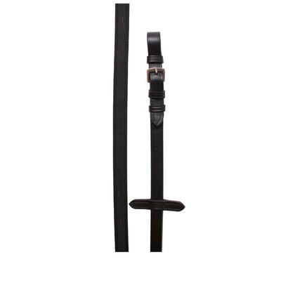 Rênes pour cheval antidérapante textile caoutchouc Horka