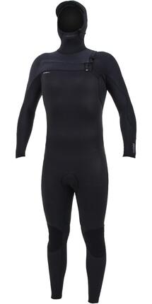 O'Neill Hommes HyperFreak+ 4/3mm Chest Zip à Capuche Combinaison Néoprène