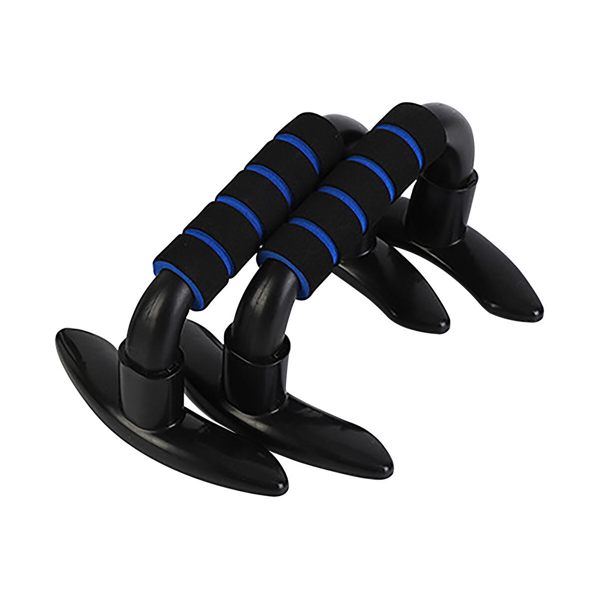 Sporti France - Poignées De Pompes Sporti - Poignées Pour Pompe - Bleu|noir - Taille Unique - Decathlon