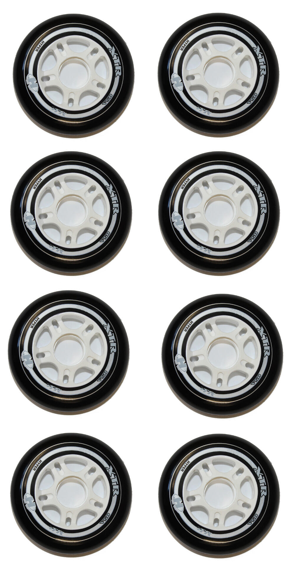 HYPER XTR 84mm/82a Inliner Rollenset für Rollerblade K2 Salomon Fila Head Nike Skate