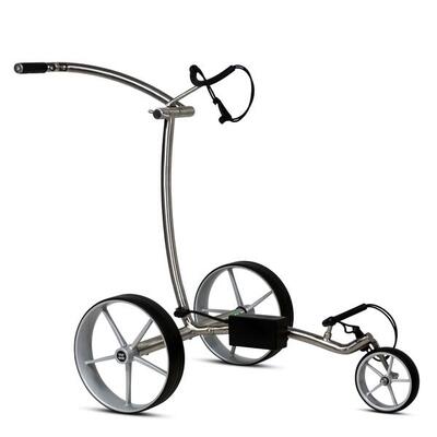Tour made haicaddy® hc9 elektrische golftrolley geborsteld frame