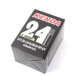 Chambre à air vélo KENDA 24 pouces x 2,3 -2,6 pouces AV
