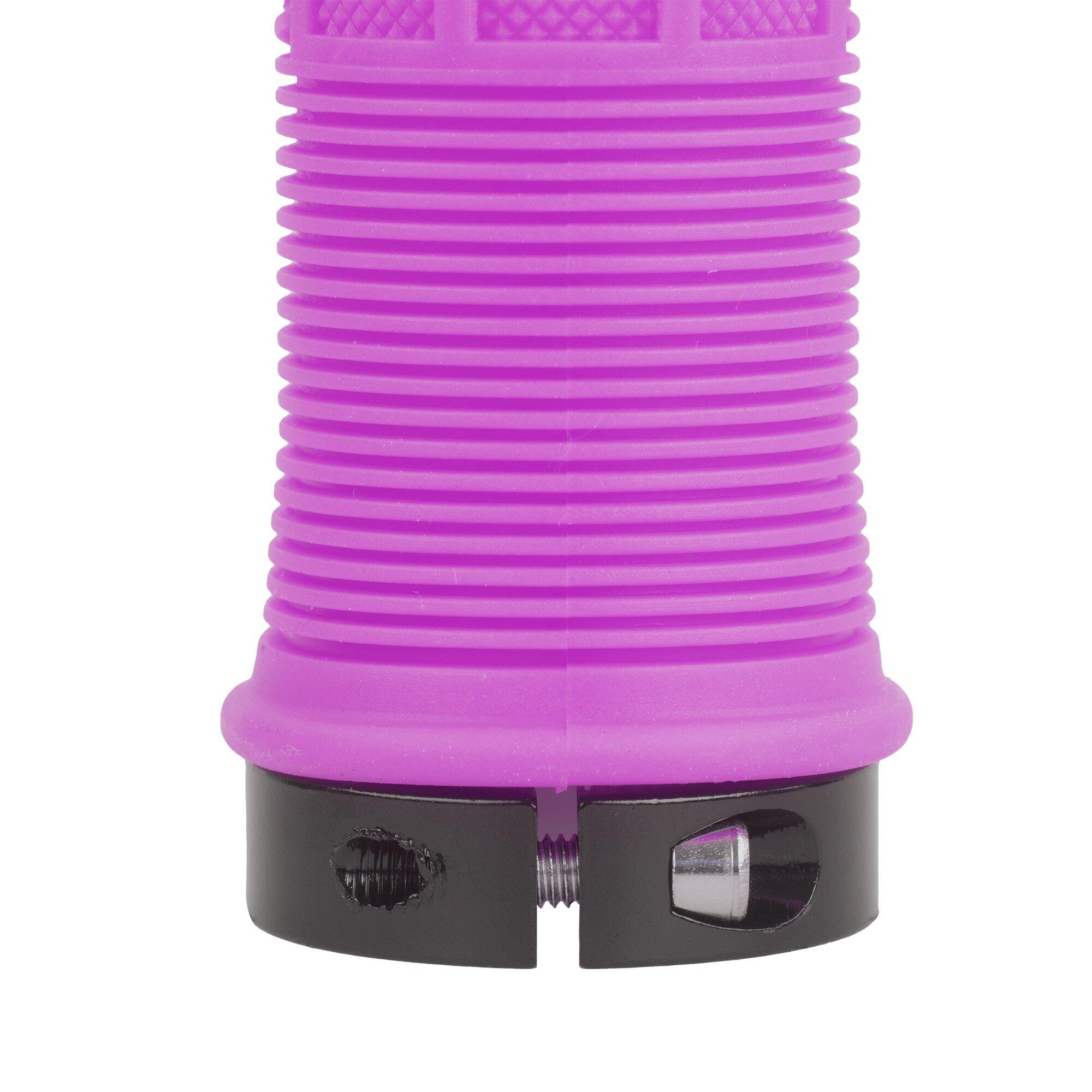 Oxford Driver Lockon MTB Grips Purple OXFORD Decathlon