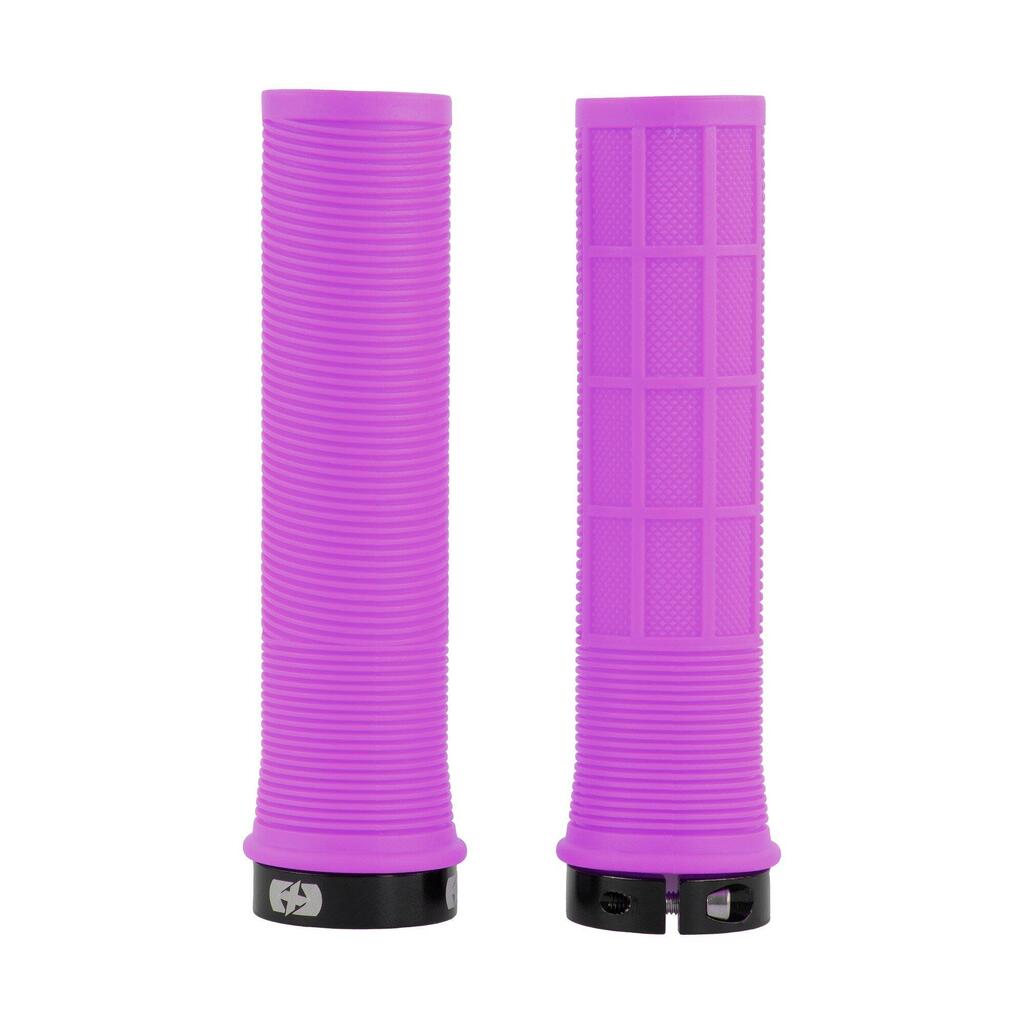 Oxford Driver Lock-on MTB Grips  Purple