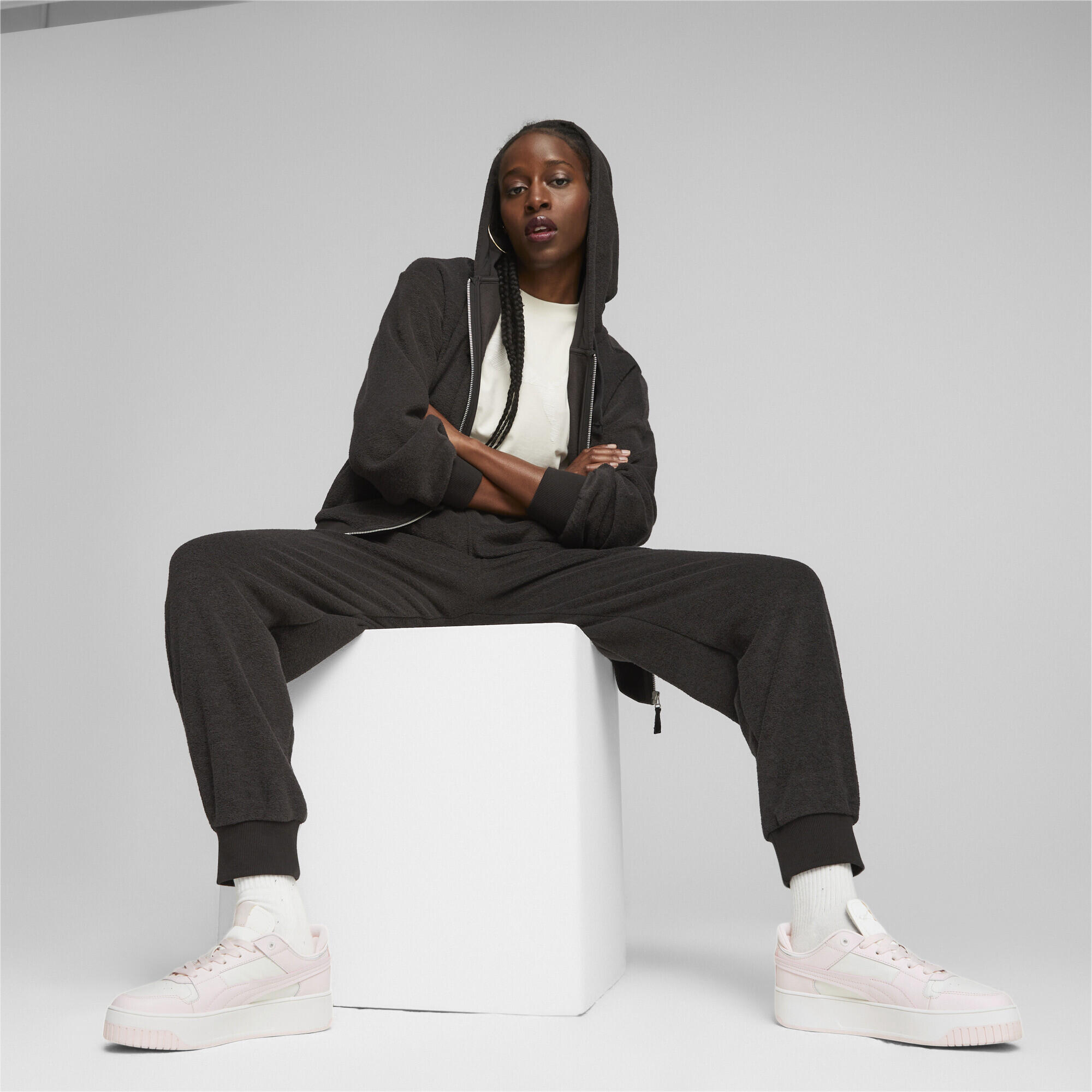 HER Winterised hoodie voor dames PUMA Black 7/7
