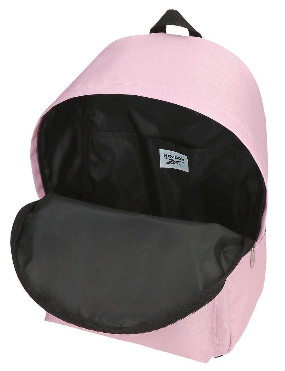 Zaino scolastico adattabile ragazza Reebok Boston 44cm Rosa 3/5