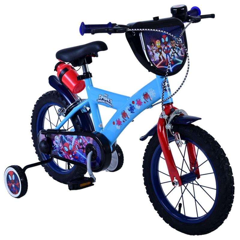 Bicicleta Niños 14 Pulgadas Spidey 4-6 años