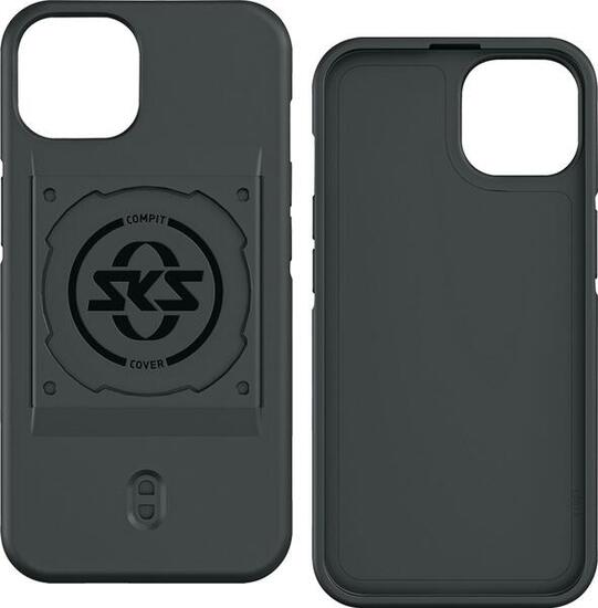 Support smartphone etui vélo iPhone 14 - SKS Compit Cover noir