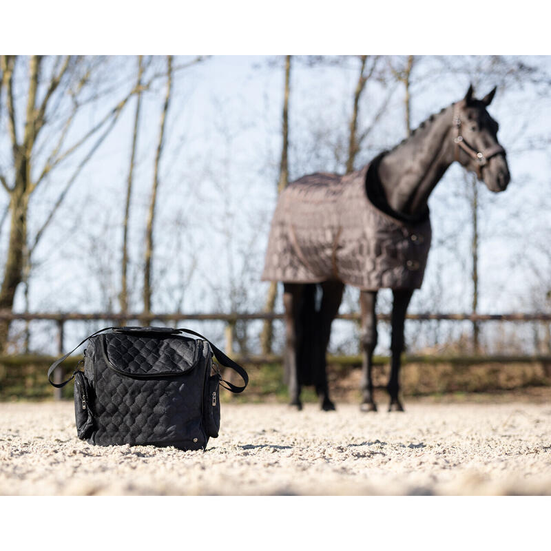 Reiten Putztasche - Classy, schwarz