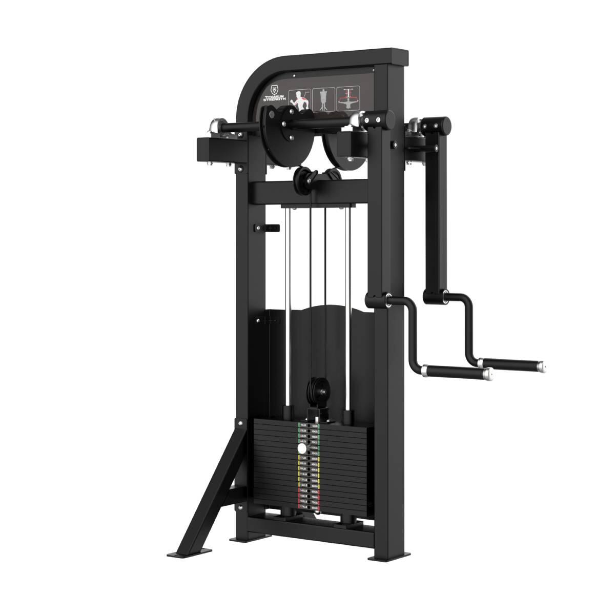 Selectorizada Elevaciones Laterales de Pie Titanium Strength 1/5