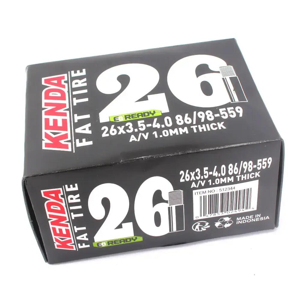 KENDA 26-inch x 3.5–4.0-inch AV bicycle inner tube