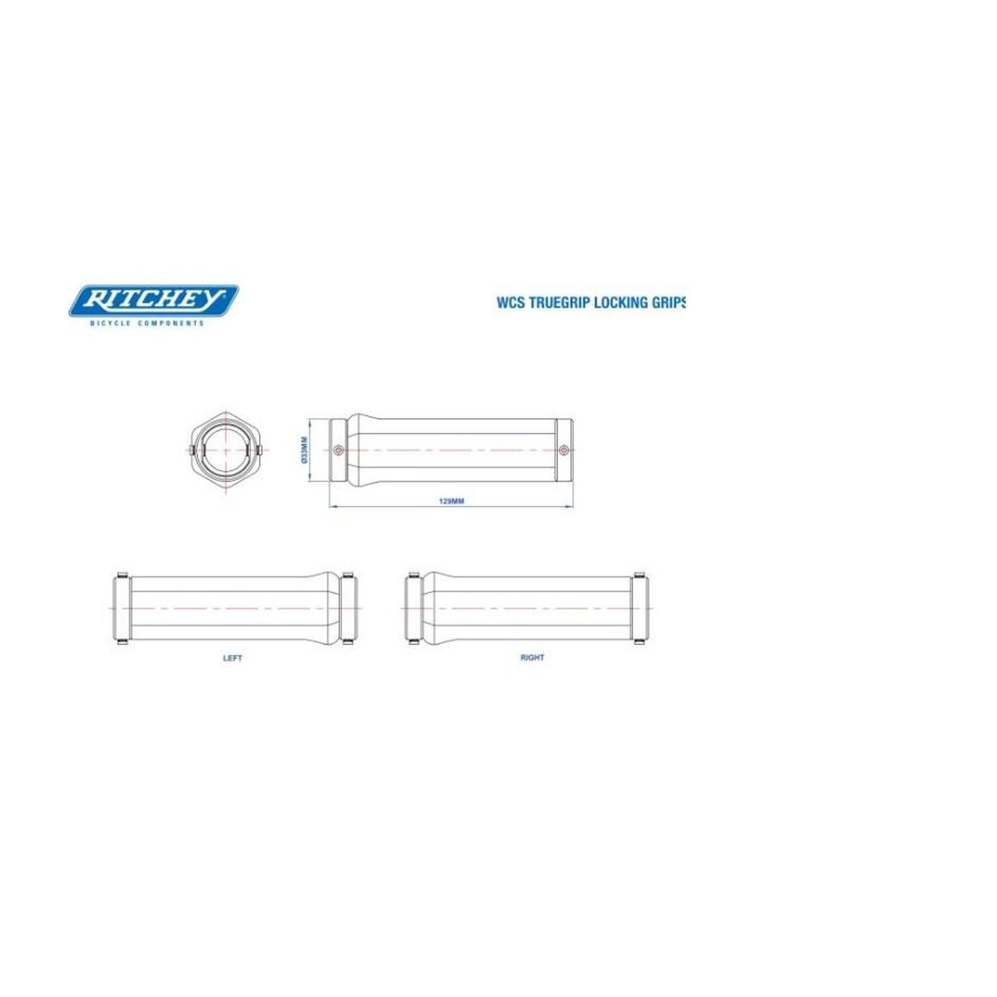 MANIGLIE DI BLOCCAGGIO RITCHEY WCS TRUEGRIP