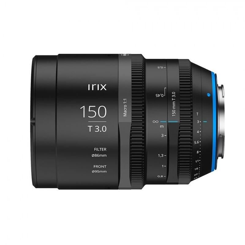 Objectif video Irix T3.0 EF 150 mm/1105 g