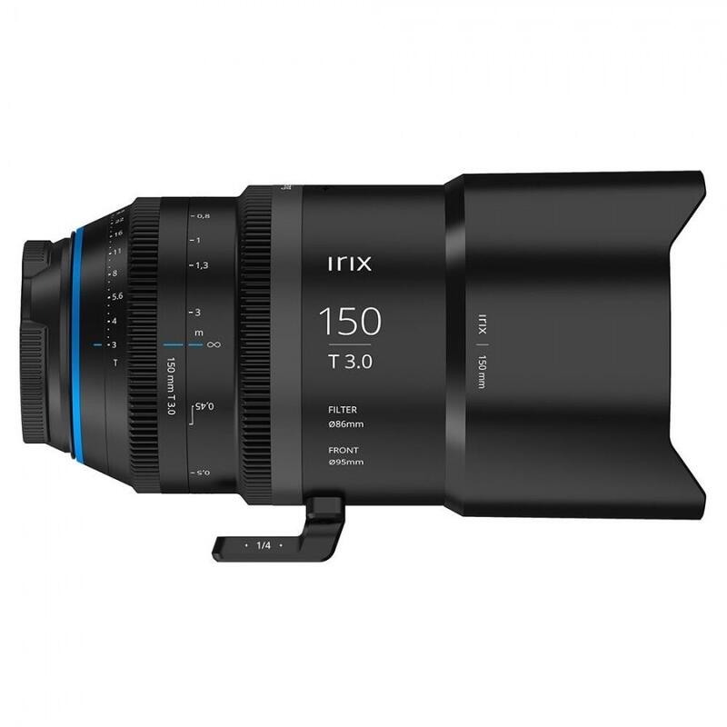 Objectif video Irix T3.0 EF 150 mm/1105 g