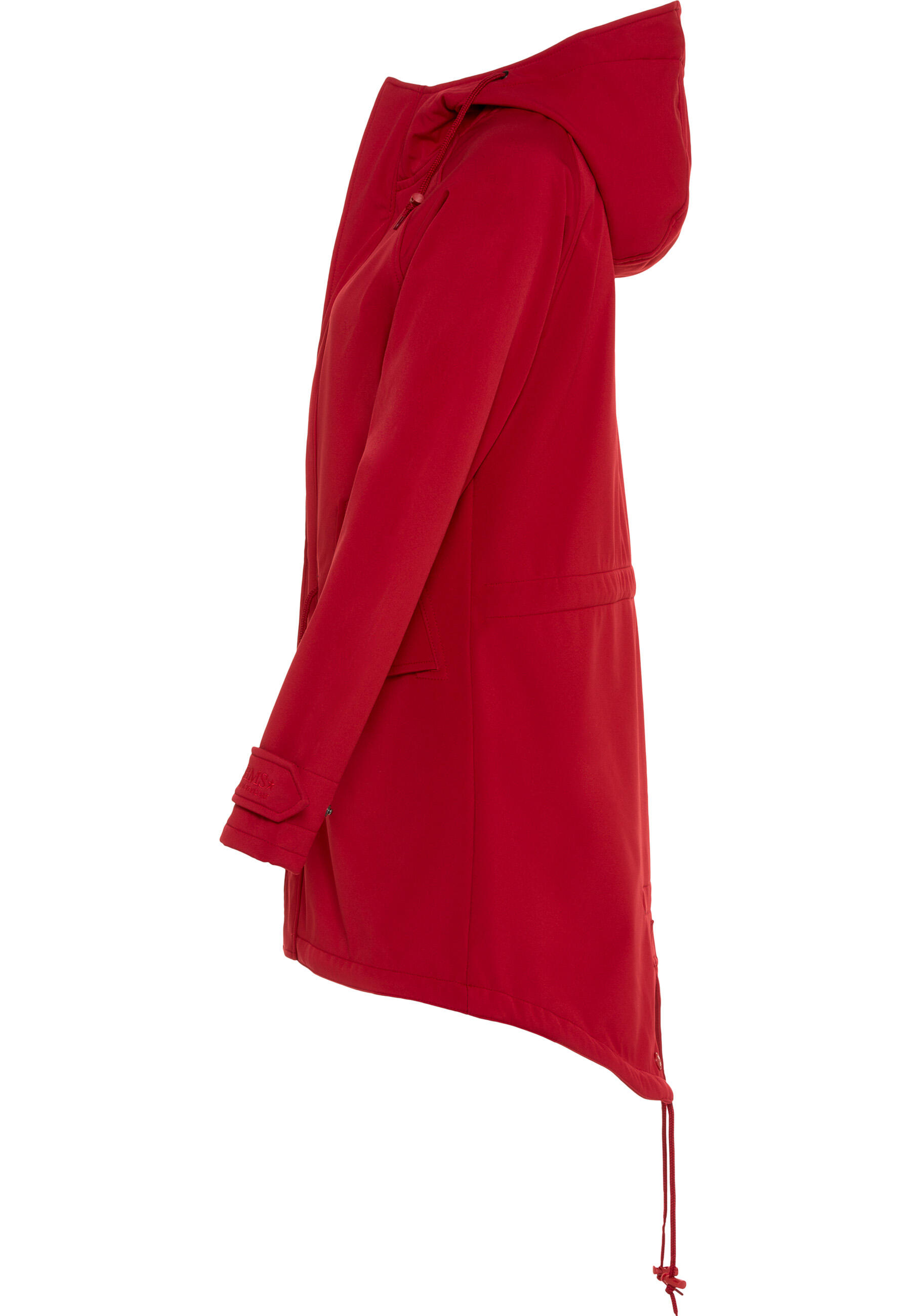 BMS Damenmantel  HafenCity Coat - SoftShell - atmungsaktiv 3/4