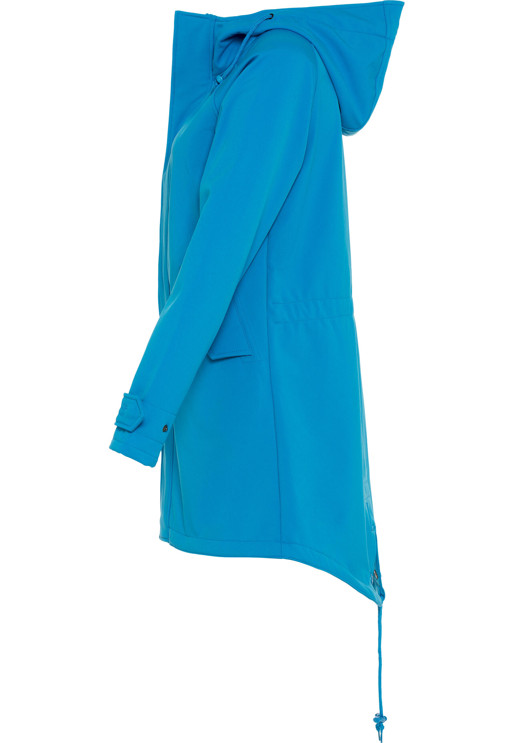 BMS Damenmantel  HafenCity Coat - SoftShell - atmungsaktiv 3/4