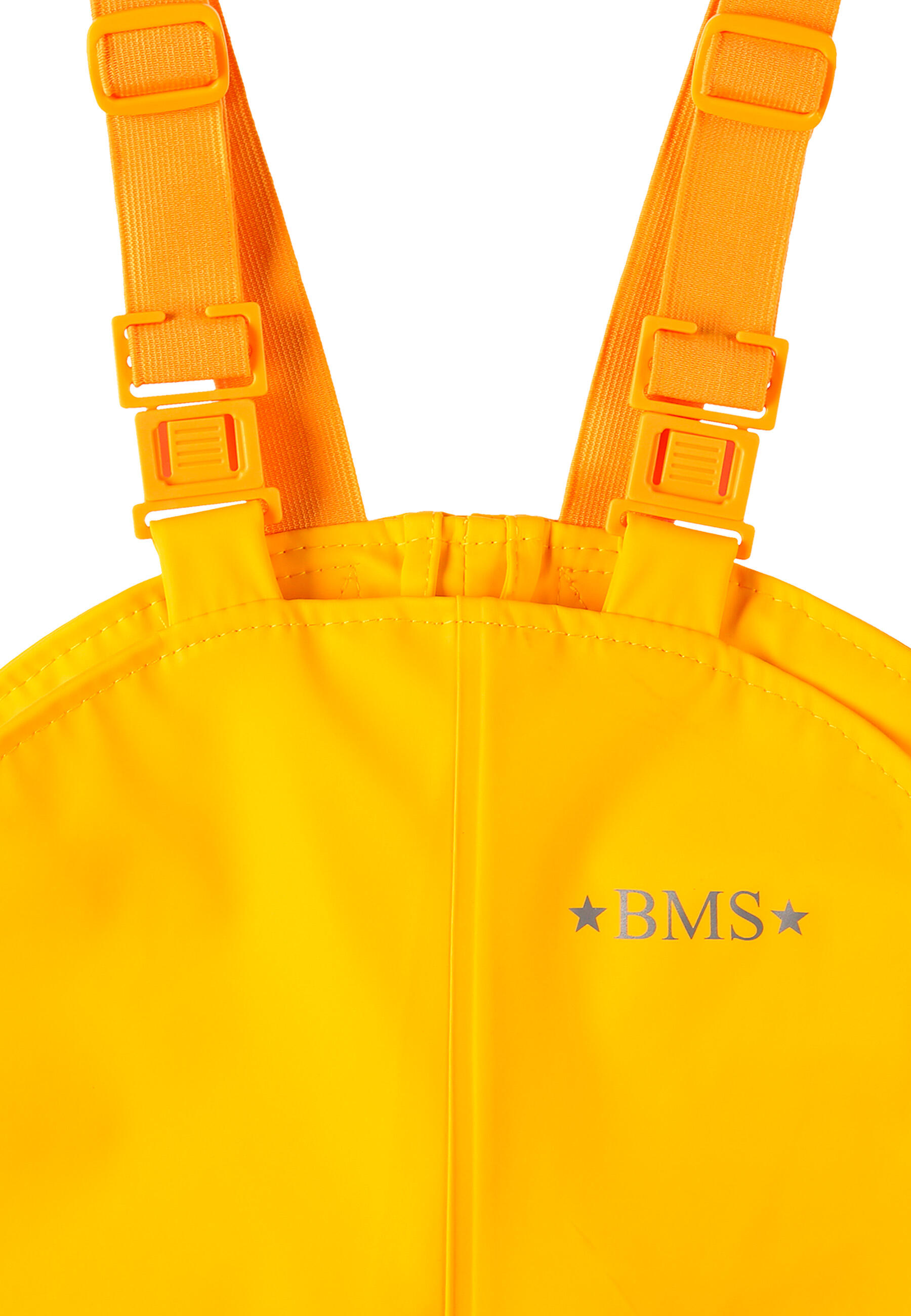Matschhose - Regenlatzhose - Buddelhose Unisex gelb BMS 3/3