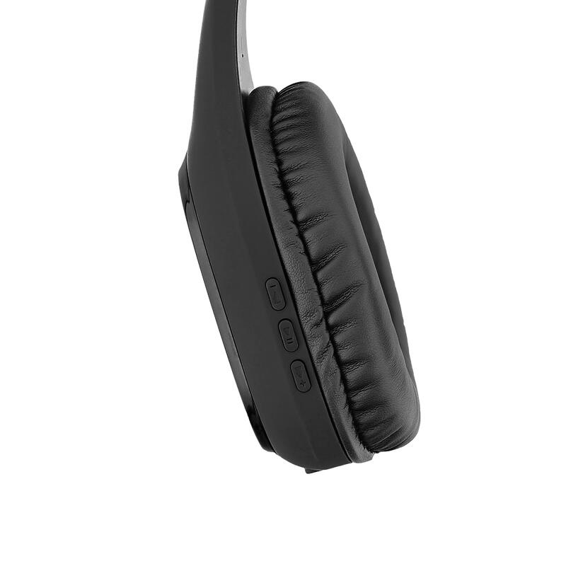 Casti Over-ear Bluetooth Tellur Pulse, Microfon, Negru